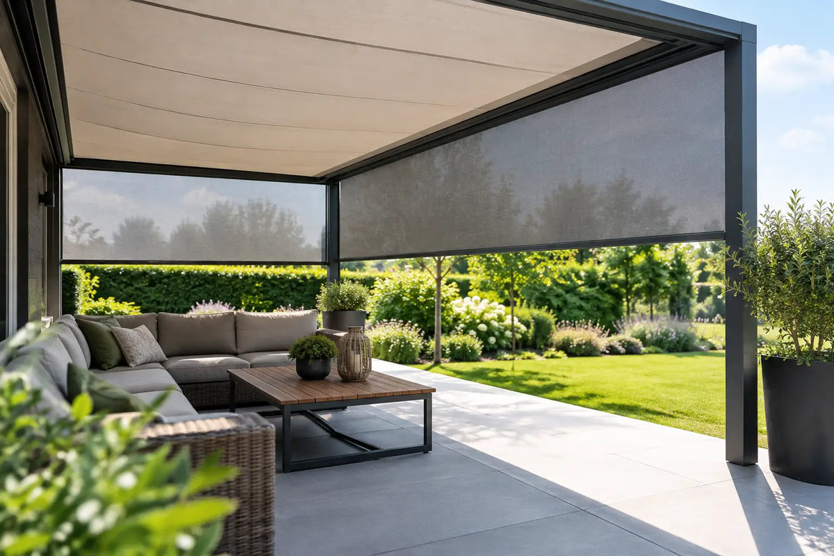 Gids zonwering voor veranda met slimme schaduw