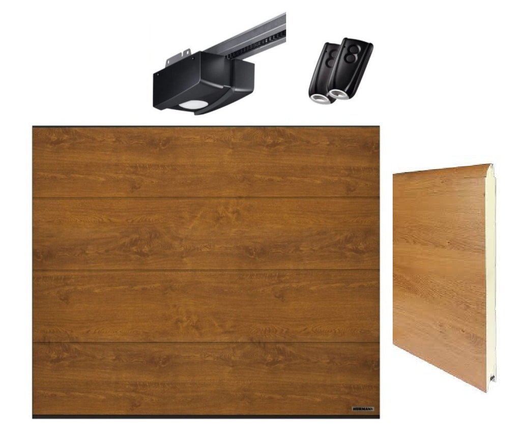 IsoMatic garagepoort L-Profilering Afmetingen bxh 2500 x 2125 mm